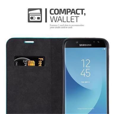Samsung Galaxy J7 2017 lommebokdeksel case (turkis)