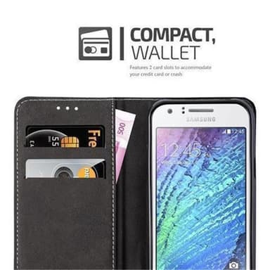 Samsung Galaxy J1 2015 Deksel Case Cover (blå)