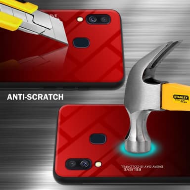 Deksel Samsung Galaxy A40 Case Cover (svart)
