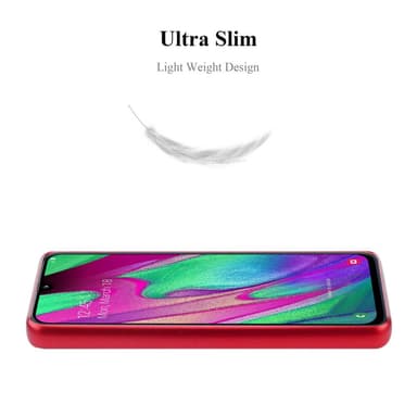 Deksel Samsung Galaxy A40 Case Cover (rød)