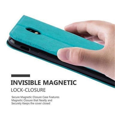 Samsung Galaxy J7 2017 lommebokdeksel case (turkis)