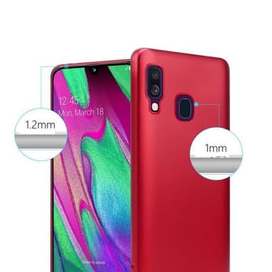 Deksel Samsung Galaxy A40 Case Cover (rød)