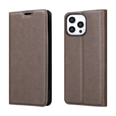 iPhone 13 PRO MAX lommebokdeksel case (brun)