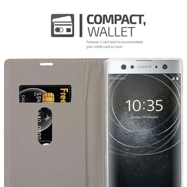 Sony Xperia XA2 ULTRA lommebokdeksel etui (grå)