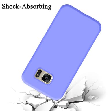 Samsung Galaxy S7 silikondeksel case (lilla)
