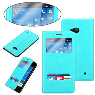 Nokia Lumia 550 lommebokdeksel cover (turkis)