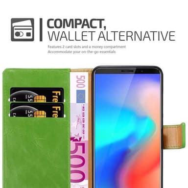Cubot J3 PRO lommebokdeksel etui (grønn)