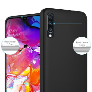 Deksel Samsung Galaxy A70 / A70s Case Cover (svart)