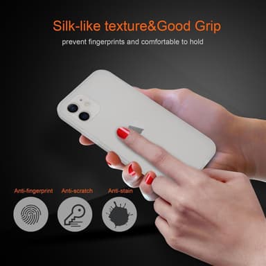 iPhone 12 / 12 PRO Deksel Case Cover (gjennomsiktig)