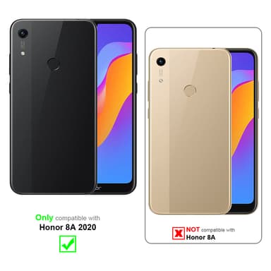 Honor 8A 2020 Skjermbeskytter Skärmskydd (svart)