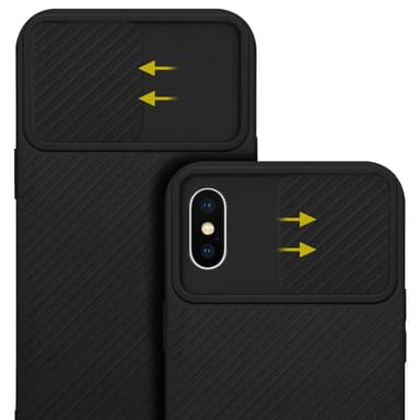 Deksel iPhone XS MAX cover (svart)
