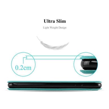Nokia Lumia 550 lommebokdeksel cover (turkis)