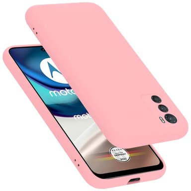 Motorola MOTO G42 silikondeksel case (rosa)