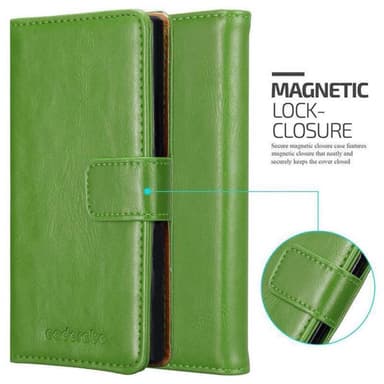 Cubot J3 PRO lommebokdeksel etui (grønn)