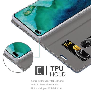 Honor View 30 PRO lommebokdeksel etui (blå)