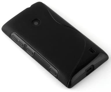 Nokia X silikondeksel case (svart)