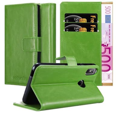 Cubot J3 PRO lommebokdeksel etui (grønn)
