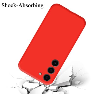 Samsung Galaxy S24 silikondeksel case (RØD)