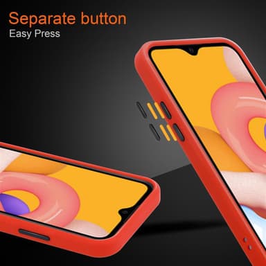 Samsung Galaxy A01 Deksel Case Cover (gjennomsiktig)