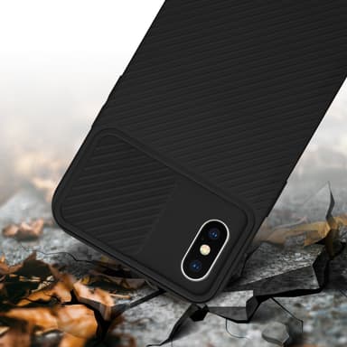 Deksel iPhone XS MAX cover (svart)