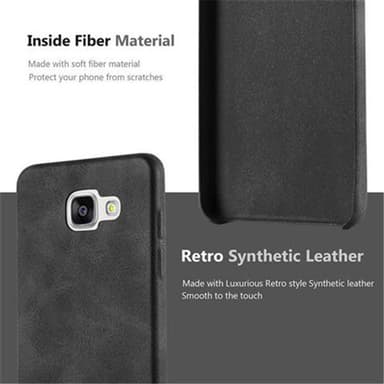 Samsung Galaxy A5 2015 Hardt Deksel Cover (svart)