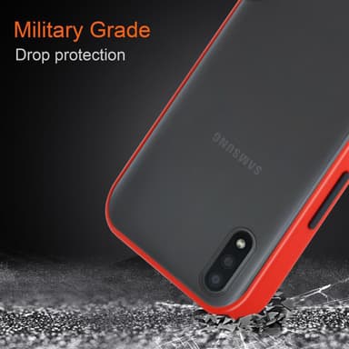 Samsung Galaxy A01 Deksel Case Cover (gjennomsiktig)