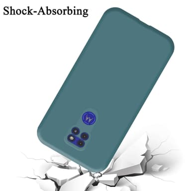 Motorola MOTO G9 PLAY silikondeksel case (Grønn)