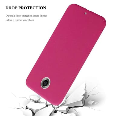 Motorola Google NEXUS 6 Hardt Deksel Cover (rosa)
