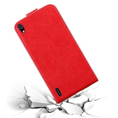 Huawei ASCEND P7 deksel flip cover (rød)