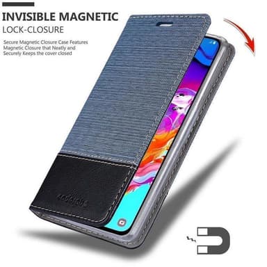Samsung Galaxy A70 / A70s lommebokdeksel etui (blå)