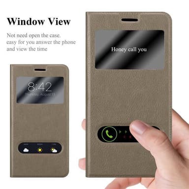 Honor 5C lommebokdeksel cover (brun)