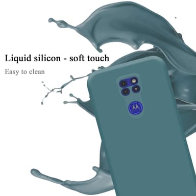 Motorola MOTO G9 PLAY silikondeksel case (Grønn)