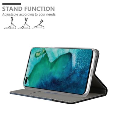 Honor View 30 PRO lommebokdeksel etui (blå)