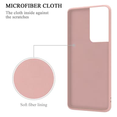 Deksel Samsung Galaxy S24 ULTRA Ring Case (Rosa)