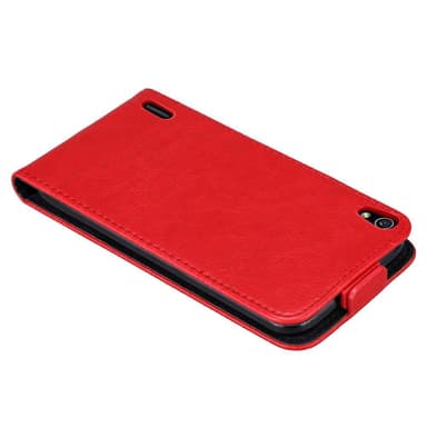 Huawei ASCEND P7 deksel flip cover (rød)