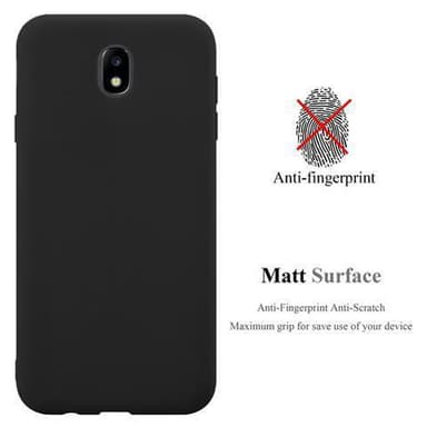 Deksel Samsung Galaxy J5 2017 Silikon cover (svart)