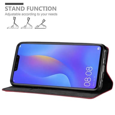 Samsung Galaxy J4 PLUS lommebokdeksel case (rød)
