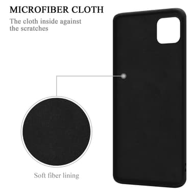 Deksel Samsung Galaxy A22 5G Ring Case (svart)