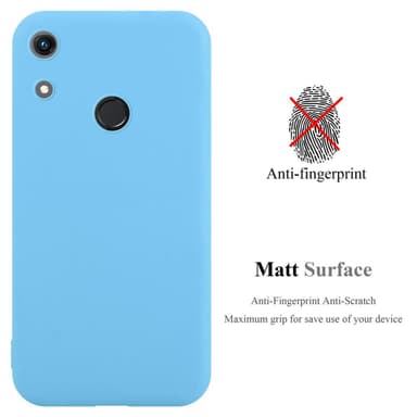 Deksel Honor 8A Silikon cover (blå)