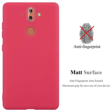 Deksel Nokia 8 Sirocco Silikon cover (rød)