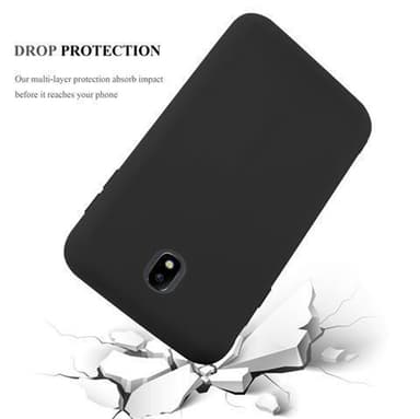 Deksel Samsung Galaxy J5 2017 Silikon cover (svart)