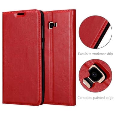 Samsung Galaxy J4 PLUS lommebokdeksel case (rød)