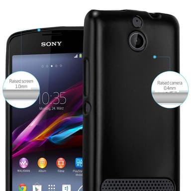 Deksel Sony Xperia E1 Case Cover (svart)