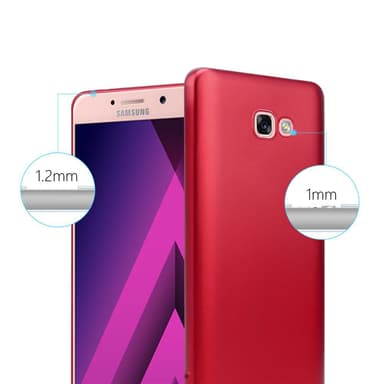 Deksel Samsung Galaxy A7 2017 Case Cover (rød)