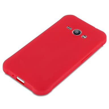 Deksel Samsung Galaxy J1 ACE Silikon cover (rød)