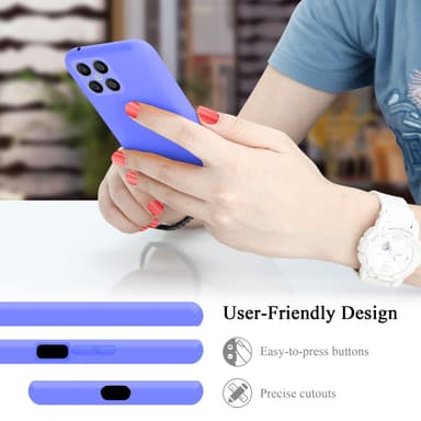 Honor X8 silikondeksel case (lilla)