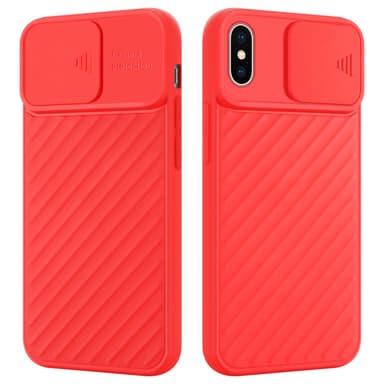 iPhone XR silikondeksel case (rød)