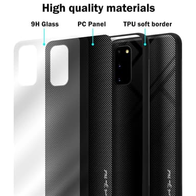 Samsung Galaxy S20 Deksel Case Cover (svart)