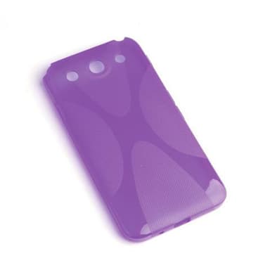 LG OPTIMUS G PRO Deksel Case Cover (lilla)