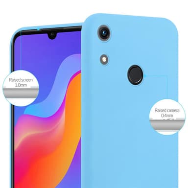 Deksel Honor 8A Silikon cover (blå)